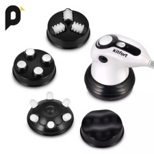 Body massage KitFort KT-2978, electric, rotational, 25 watts, 4 nozzles, white