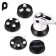Body massage KitFort KT-2978, electric, rotational, 25 watts, 4 nozzles, white