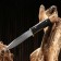 Hunting knife "Irkutsk" steel - 40x13, handle - wood, 24 cm