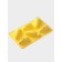 Baking a baking center "Rabbits. Carrot ”, silicone, 6 cells, 26.6 × 16.3 × 3.9 cm, yellow