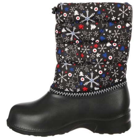 Combined boots with a latch, artificial fur, size 37, MIX color-2