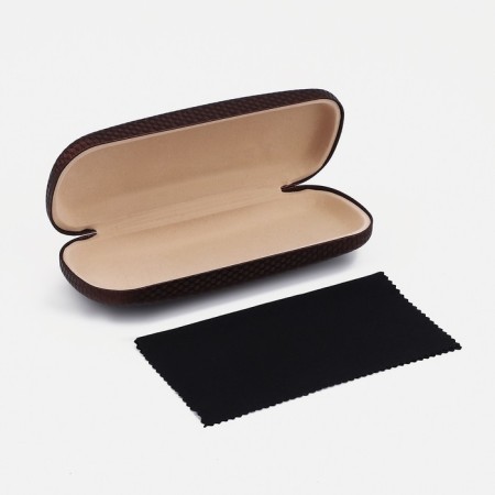Clamping case, clap, brown color-1