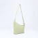 Bag Cross-Bodi with a zipper, green color