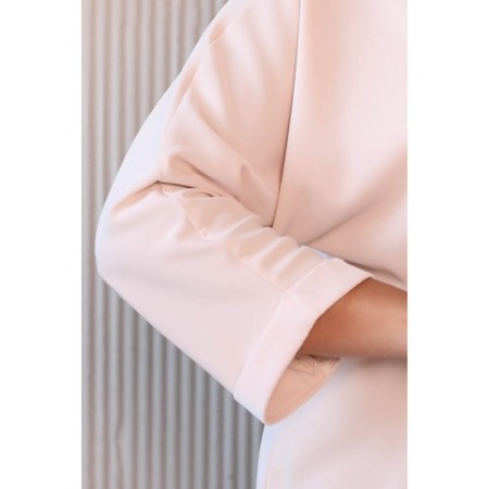 Female blouse, size 46, beige color-10