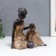 Souvenir Polystone "Mom with a child. Africa" ​​19x18 cm