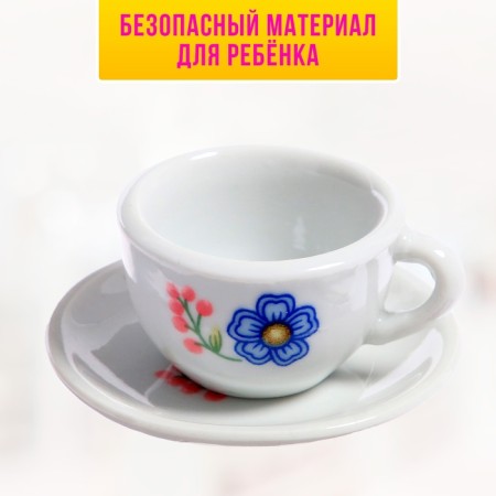 A set of ceramic dishes "pleasant tea party"-5