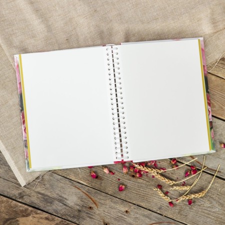 Photo album magnetic 30 sheets "Flower collection-3" 23x28cm mix-4