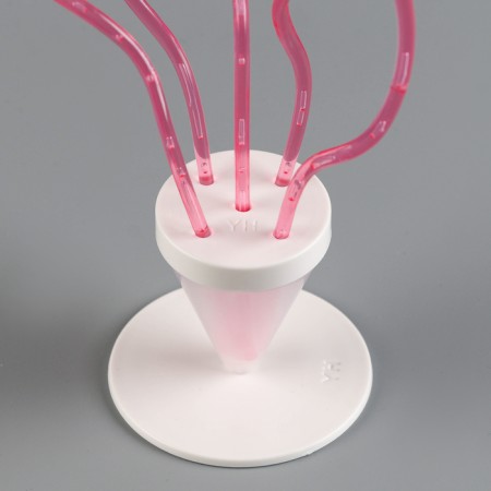 Set "wave", wand+holder+stand, set of 5 pcs., Pink-2