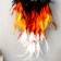 Dreams "Web" black-yellow-orange d = 18 cm 68x18 cm