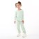 Pajamas for a girl, mint color, height 110 cm