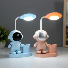 Cosmonaut's table lamp LED 2W USB AKB MIX 7.3x13x31 cm