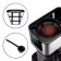 Coffee machine KitFort KT-7217, capsule, 900 watts, 1.25 l, black-silver