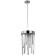 Crystal Square Venecia 2XE14 40W, size 20x20x33.5-70 cm, color chromium