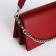 Women's bag Textura, messenger, small size, burgundy color