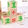 Wooden cubes "Figures" 12 elements: 4 × 4 cm, volume