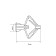Tundra dowel, type of butterfly, for drywall, nylon, 10x50 mm, 100 pcs