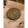 Rug -heading lane round rattan, 20x20x0.5 cm