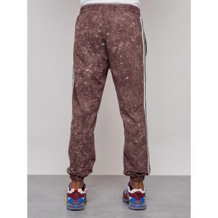 Joggers male, size 56, brown color-11