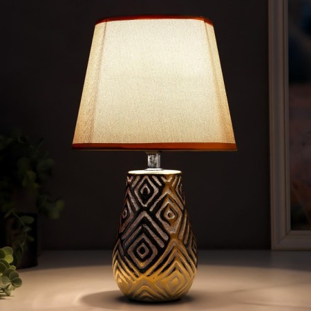 Table lamp 16195/1GD E14 40W Gold 20x20x33 cm Risalux-2