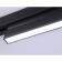 LED track track for the Magnetic Ambrella Track System GL4062, 12W, LED, Black Color Black