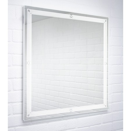 Domino Palikir mirror, size 700x700 mm, with backlight