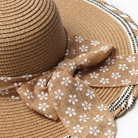 Women's hat minku, col. brown, river 58-3