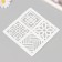 Tile stencil 15x15 cm
