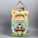 Soft toy "September 1: owl with a book", brown color