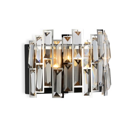 Wall lamp with Ambrella Light, Traditional, Tr5056, E14, Chrome color, black