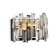Wall lamp with Ambrella Light, Traditional, Tr5056, E14, Chrome color, black