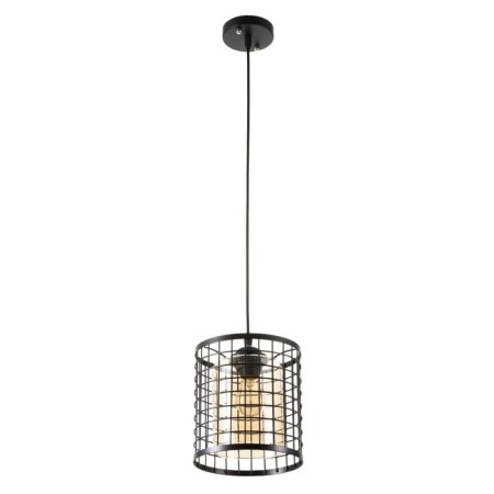 Lamp Bayerlux 2115/1bk E27 40W black 20x20x100 cm
