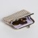 Women's wallet on farmar, gold color