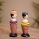 Souvenir "couple" wood (set 2 pcs) 17 cm