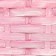 Wicker basket, d26 x 13 x 11 cm, pink, bamboo