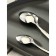 Set of cutlery "flowers", 18 objects, thickness 1.5 mm, silver color