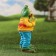 Garden figure "Frog with a jug" 32x16x14cm