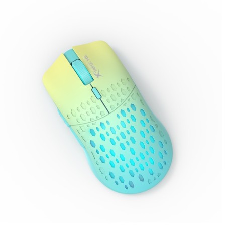 Mouse XTRIKE ME GW-121 GN, game, wireless, backlight, 3200DPI, 2.4G +BT, 500mach, Blue-2