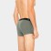 Set of men's panties boxers (2 pcs), gray color, size 46 (s)
