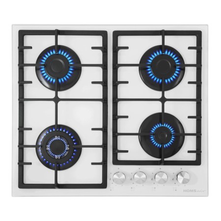 Honel Homsar HGG646WH, gas, 4 burners, white