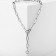 Piece "Chain" Round Castle, Color Silver, 36 cm