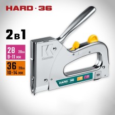 Cable Stapler Kraftool Hard -36 3186, type of bracket 36/28, 10 - 14 mm