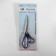 Portnovsky scissors, mowed blade, heat -resistant handles, 8.5 ’’, 21.5 cm, black/blue color
