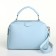 Women's bag with lightning, textura, average size, blue color