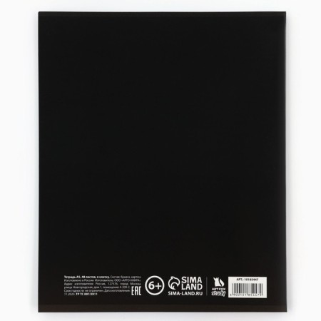A notebook 48 sheets, A5 on the paper clip Block No. 1 “September 1: Anime Comic. Geometry”-6