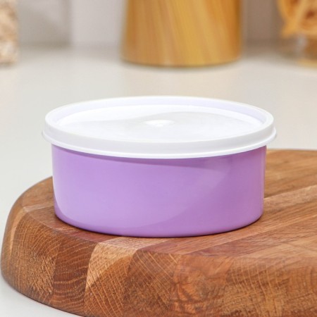 Drill container 450 ml with a sealed lid, color mix-4