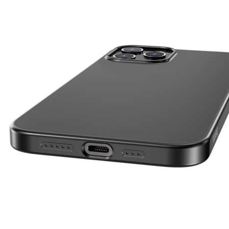 Hoco case for iPhone 13 Pro Max, polyurethane (TPU), thickness 1 mm, black-4