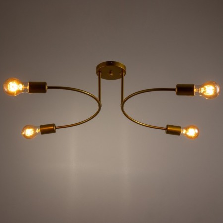 Causte "Douglas" 4he27 40w gold 60x40x15cm Bayerlux-2