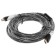 HDMI audio-video cable (M)/HDMI (M) 5m. Ferrite. Crusado gilding. grey