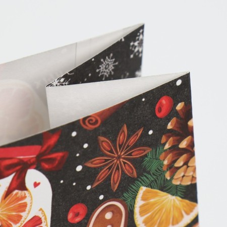 Package without handles of "Happy Moments", 10 x 19.5 x 7 cm, New Year-4