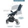 Stroller walking children's indigo trip, blue color